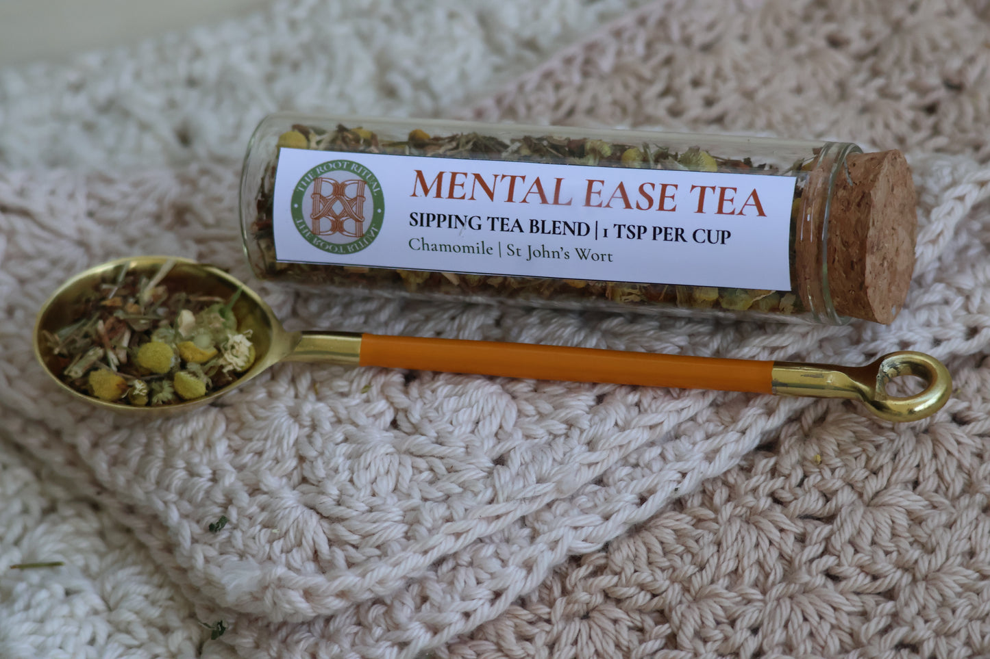 Mental Ease Sipping Tea